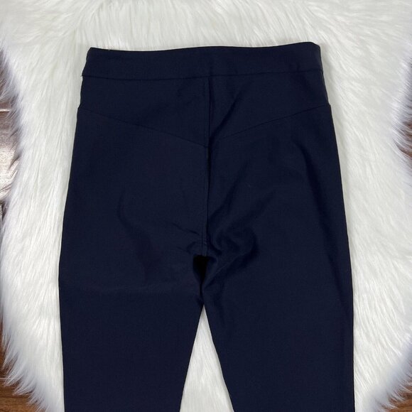MM Lafleur Size 0 Petite Navy Blue Powerstretch The Foster Pants - Picture 8 of 10